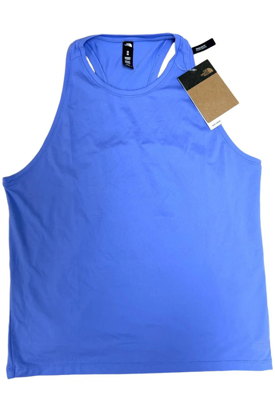 The North Face Women's Dune Sky Racerback Tank Top Virtual Blue - Regular